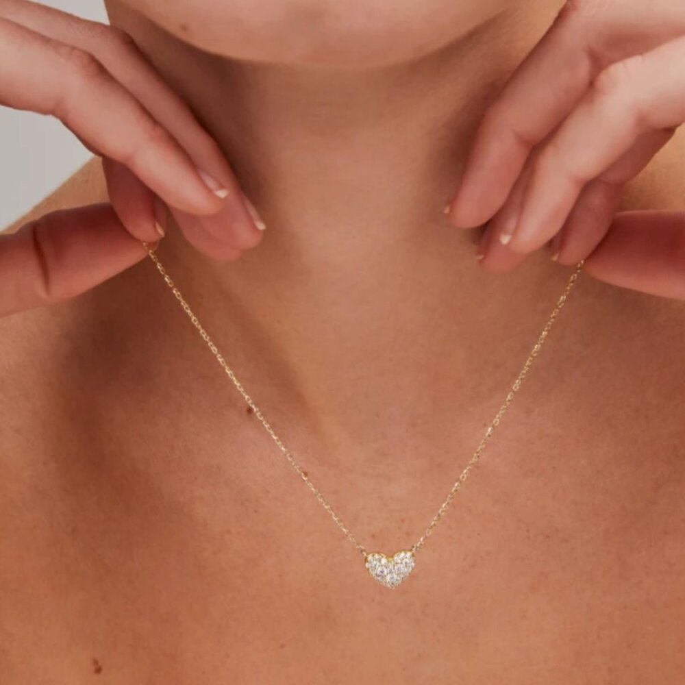 Kendra Scott Ari Pave Crystal Necklace NWOT